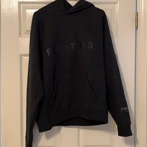 Essentials FA20 woman’s black hoodie